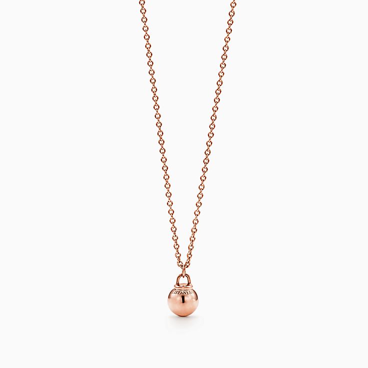 ティファニー ハードウェア ボール ペンダント ローズゴールド 12 75mm Tiffany Co