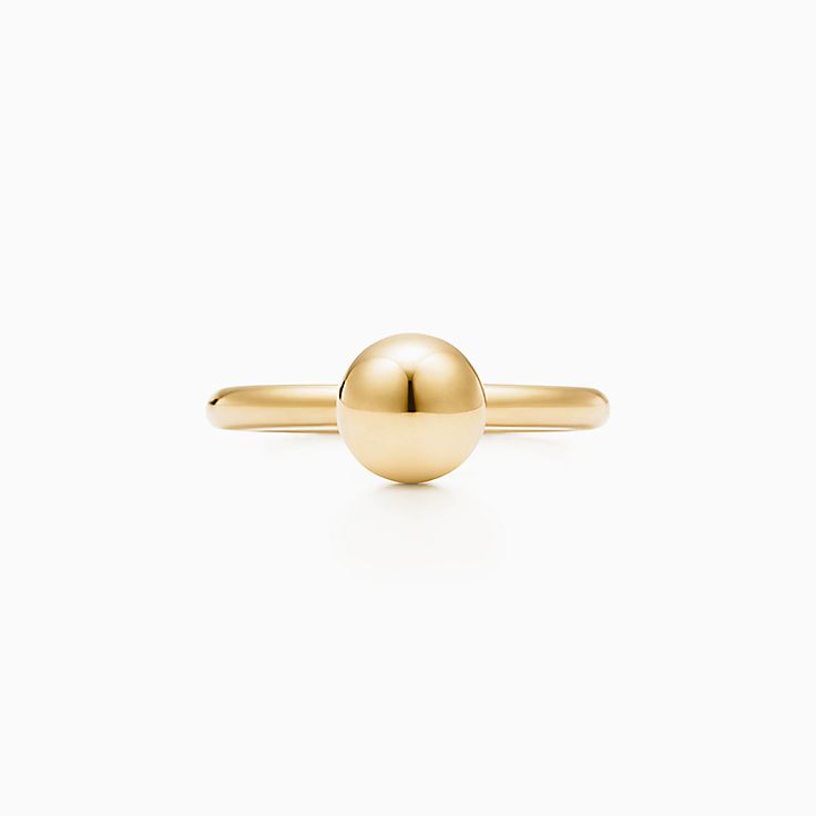 ティファニー ハードウェア ボール リング イエローゴールド 8mm Tiffany Co