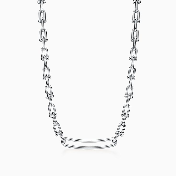 ティファニー ハードウェア リンク ネックレス スターリングシルバー Tiffany Co