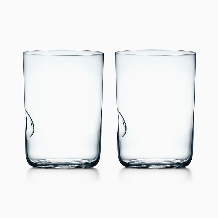 エルサ・ペレッティ™ サムプリント グラス リードクリスタル、2個 ...