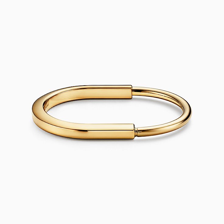 ティファニー ロック バングル イエローゴールド | Tiffany & Co 