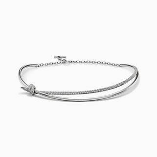 ティファニー ノット:ダブル ロウ ネックレス