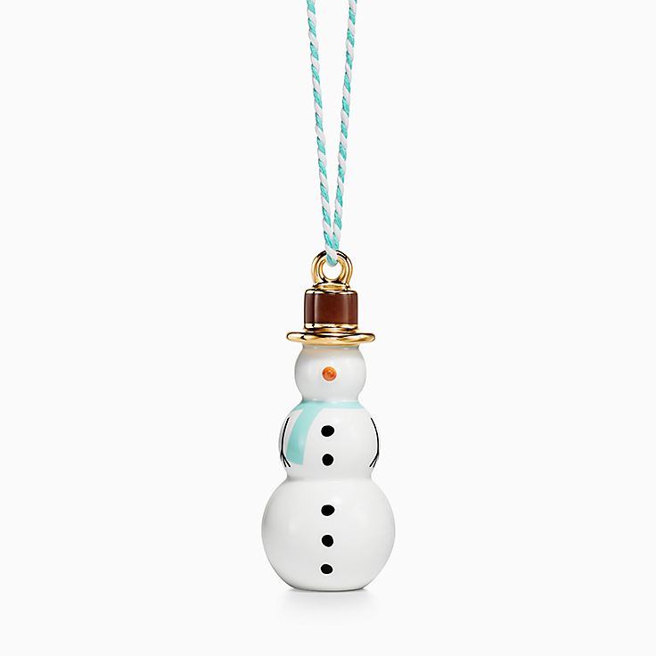 Tiffany & Co. スノーマン オーナメント 置物 箱付き ティファニー スノーマン オーナメント ボーンチャイナ | Tiffany & Co.