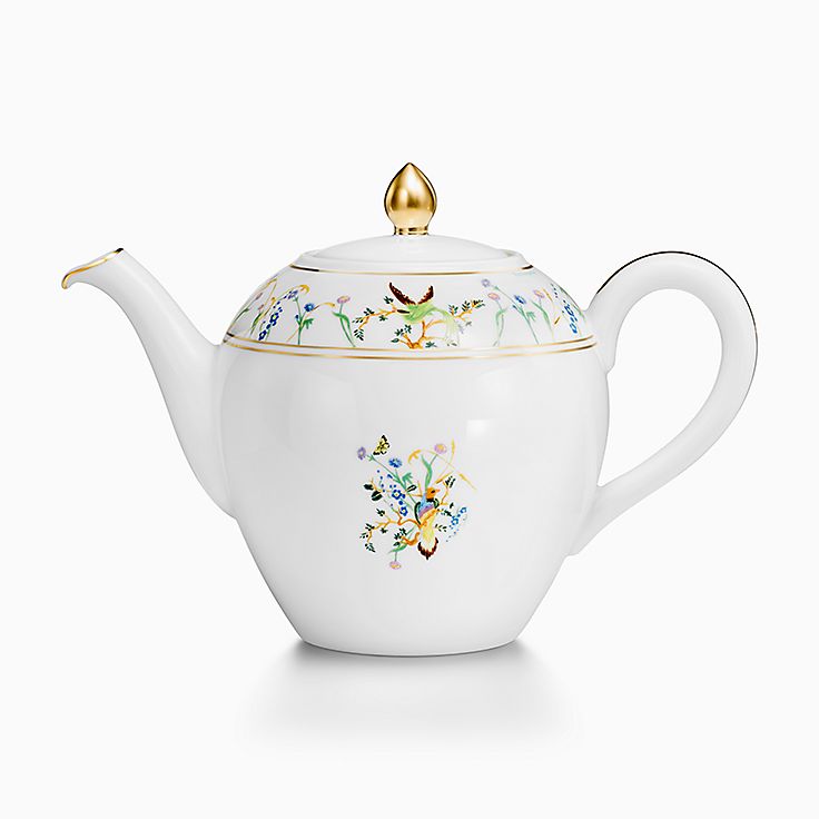 ティファニー ジャルダン ティーポット ポーセリン | Tiffany & Co.