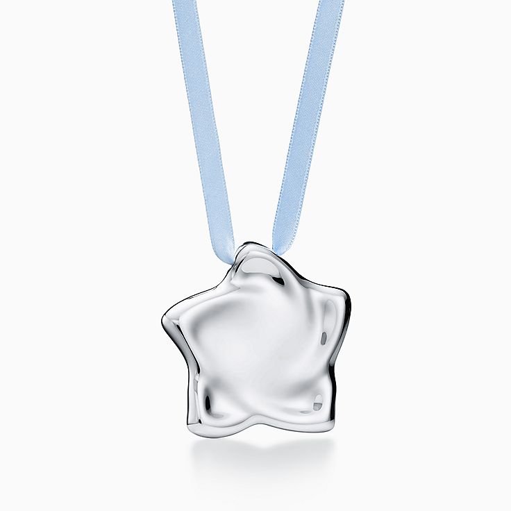 Tiffany & Co. クリスタル星型オーナメント エルサ・ペレッティ™ スター オーナメント スターリングシルバー