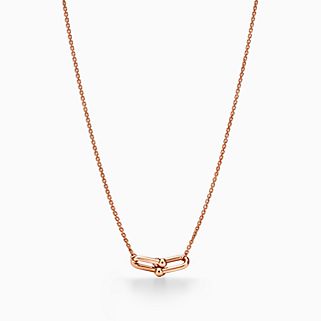 ティファニー ハードウェア:スモール ダブル リンク ペンダント