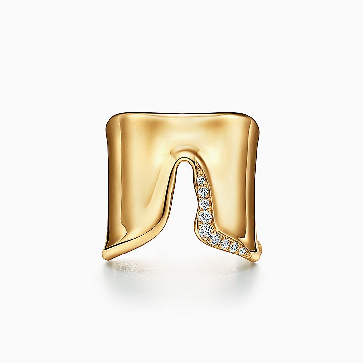 エルサ・ペレッティ™ スプリット リング ダイヤモンド イエロー