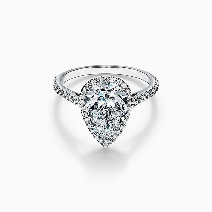 Anillo corte princesa online tiffany