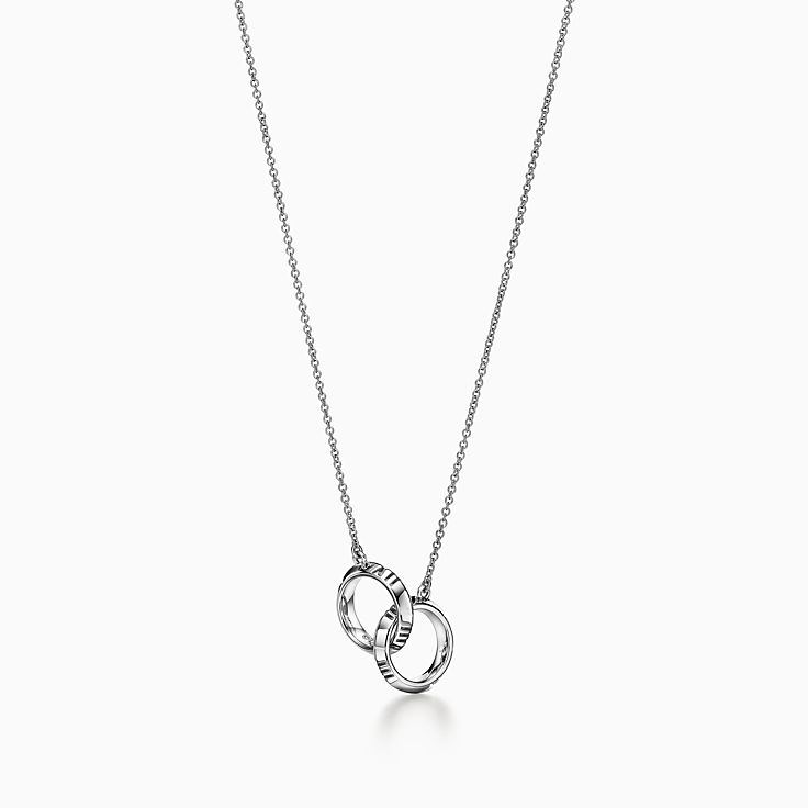 Tiffany atlas necklace deals gold