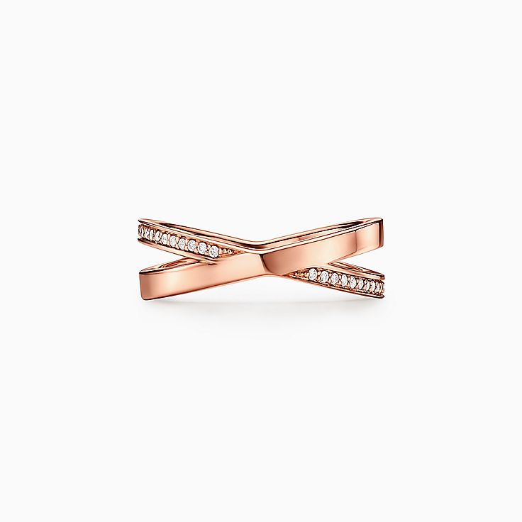 The Atlas Collection Rose Gold Rings Tiffany Co