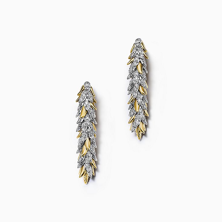 Bird on a Rock by Tiffany:Feathers Earrings