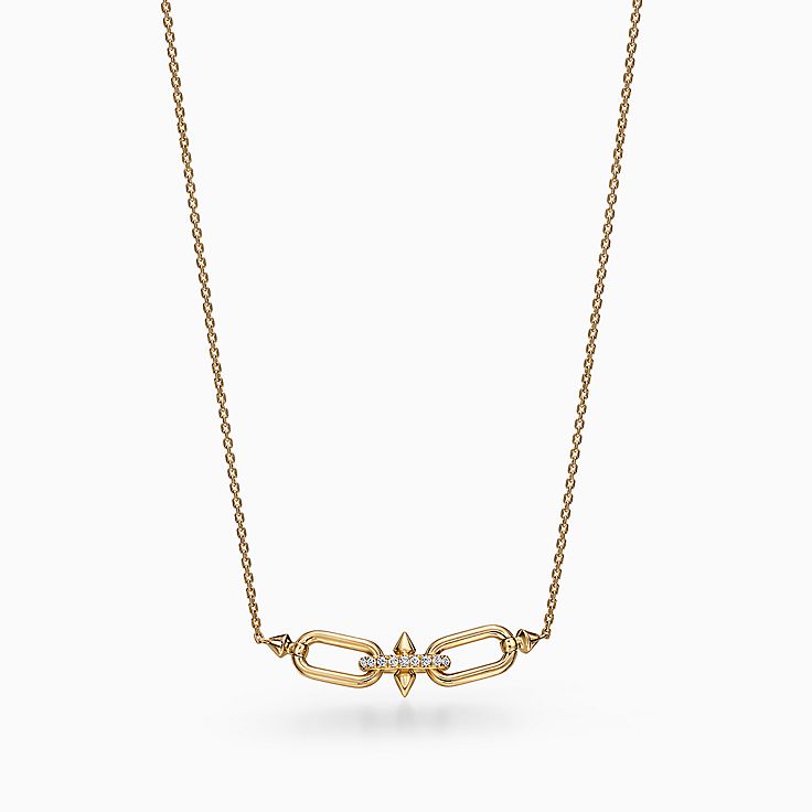 ティファニー ダイヤモンド レクタンギュラー メンズ ネックレス YO533 ティファニー TIFFANY&CO. ネックレス メンズ アクセサリー