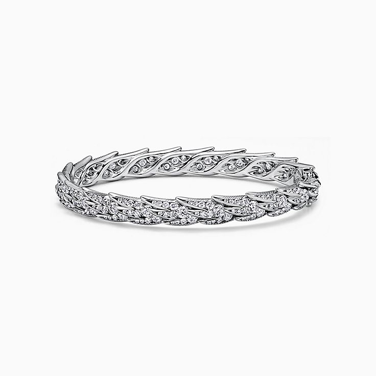 プラチナ ダイヤモンド ブレスレット | Tiffany & Co.