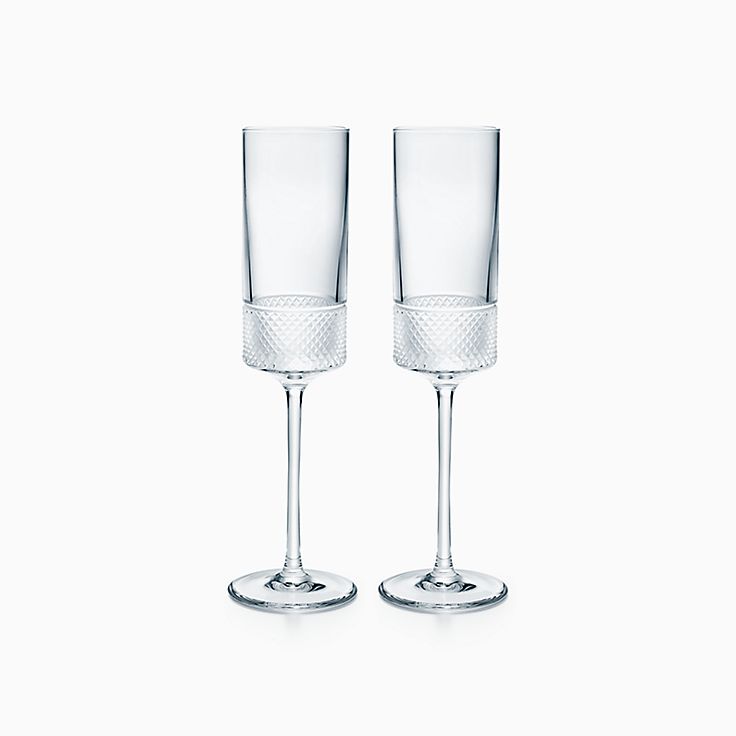 tiffany wedding glasses