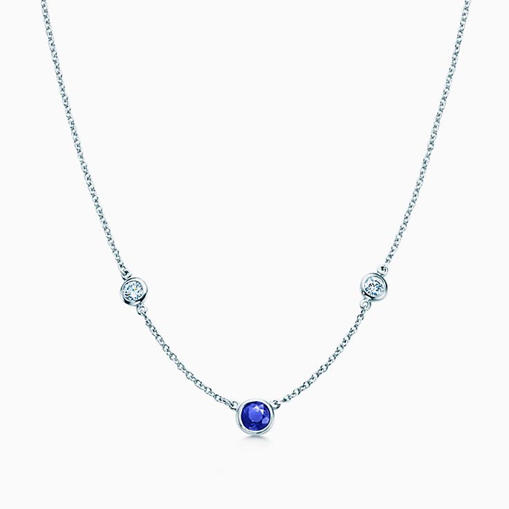 Tiffany store gemstone necklace