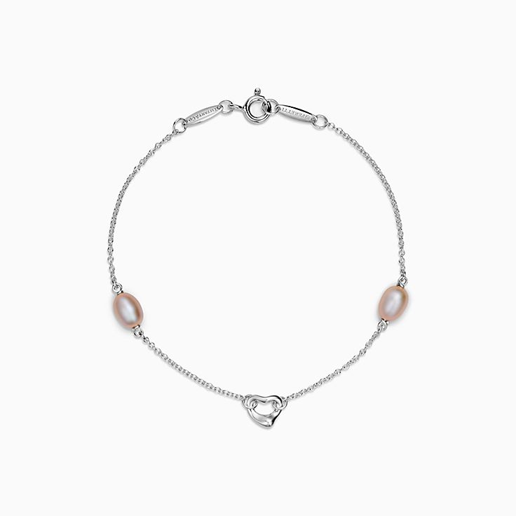 Elsa Peretti®: Pulsera Open Heart Pearls by the Yard™