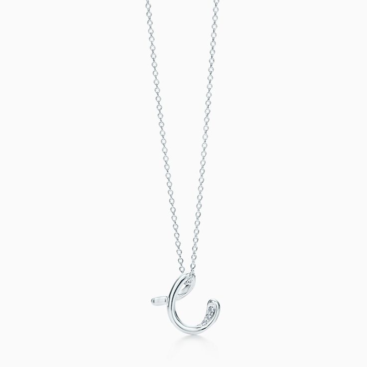 tiffany and co initial necklaces