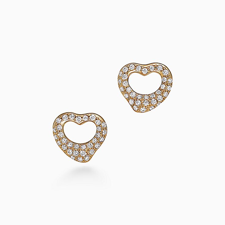 Elsa Peretti®:Aretes Open Heart