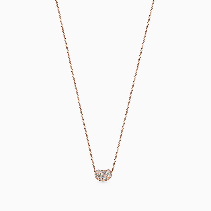 tiffany half heart necklace