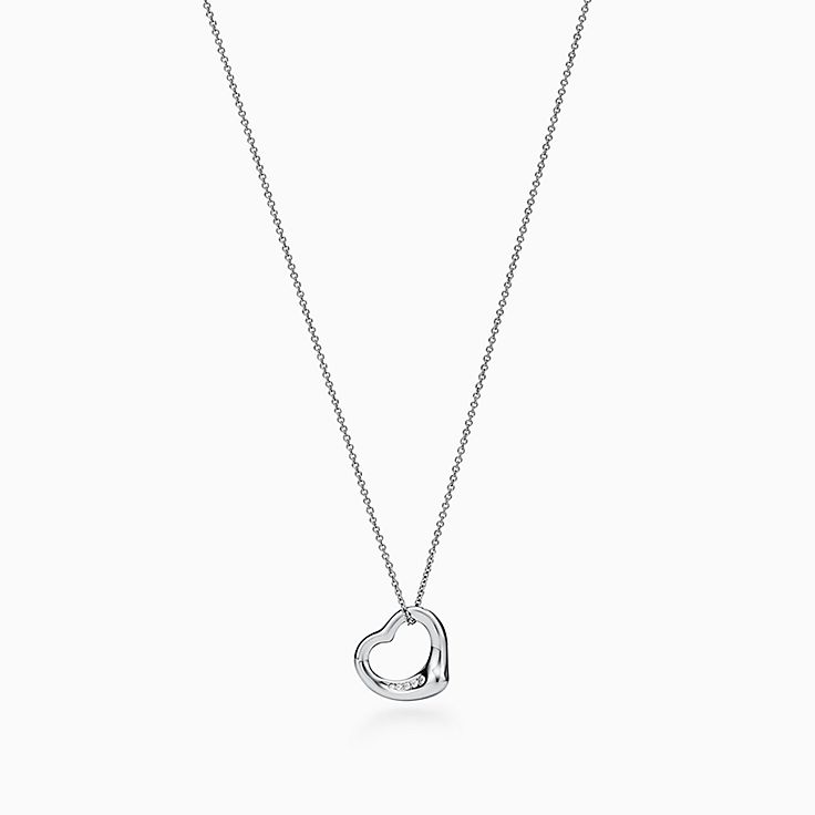 Elsa Peretti Open Heart Pendant, 16 mm