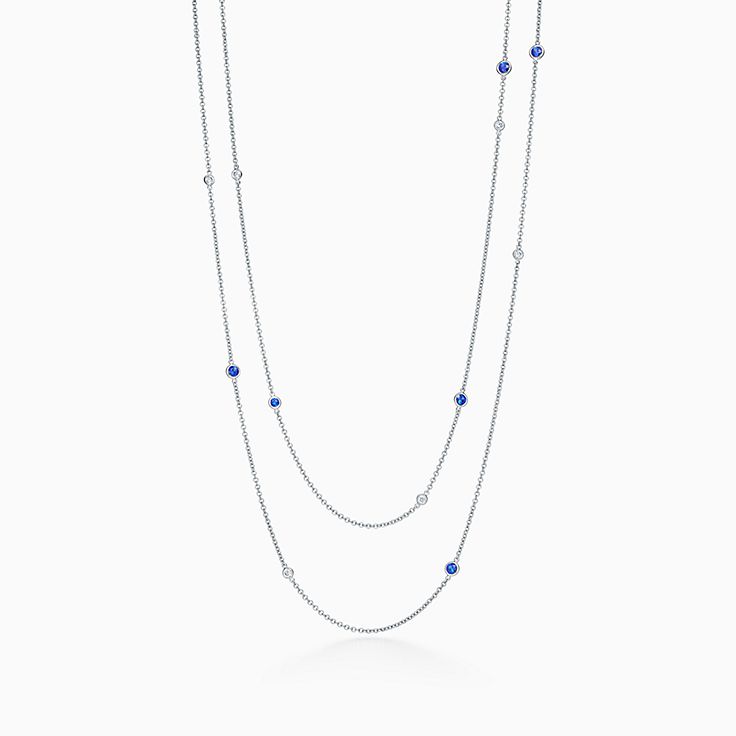 Elsa Peretti™ Platinum Jewelry with Diamonds
