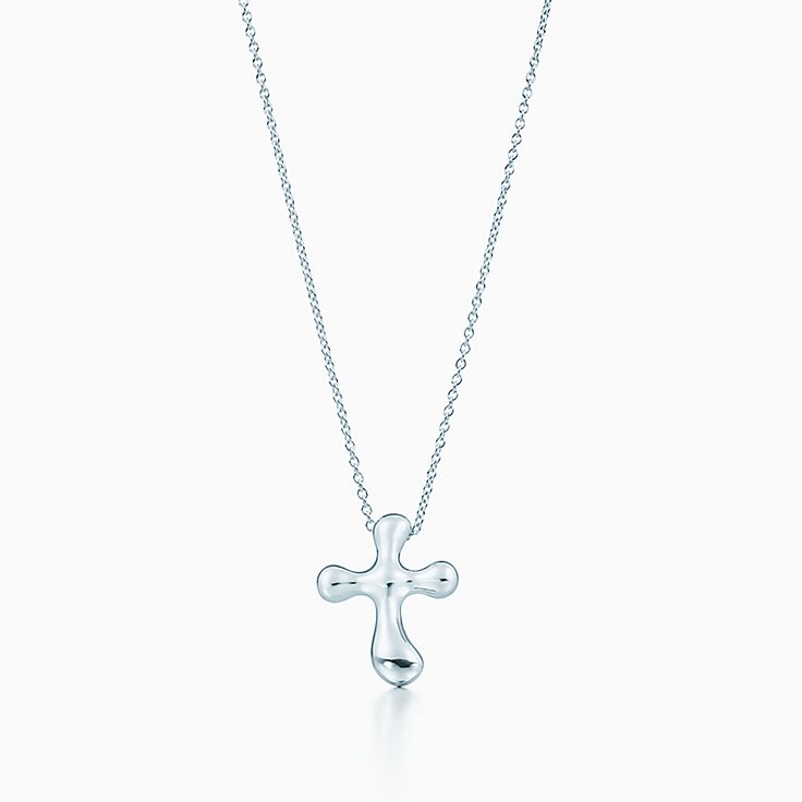 tiffany jewelry cross necklace