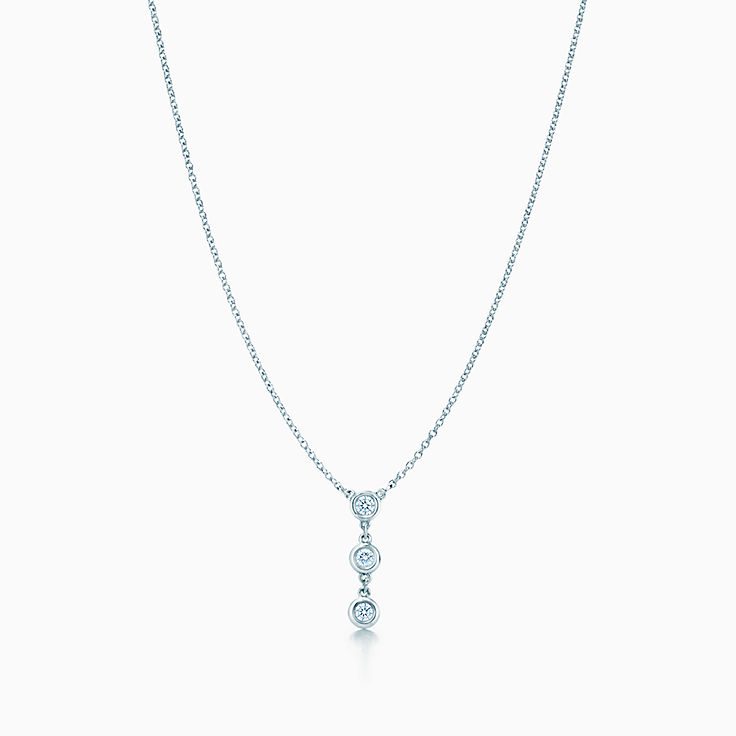 Tiffany hot sale diamond necklace