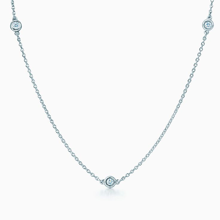 Elsa Peretti Diamonds by The Yard Single Diamond Pendant