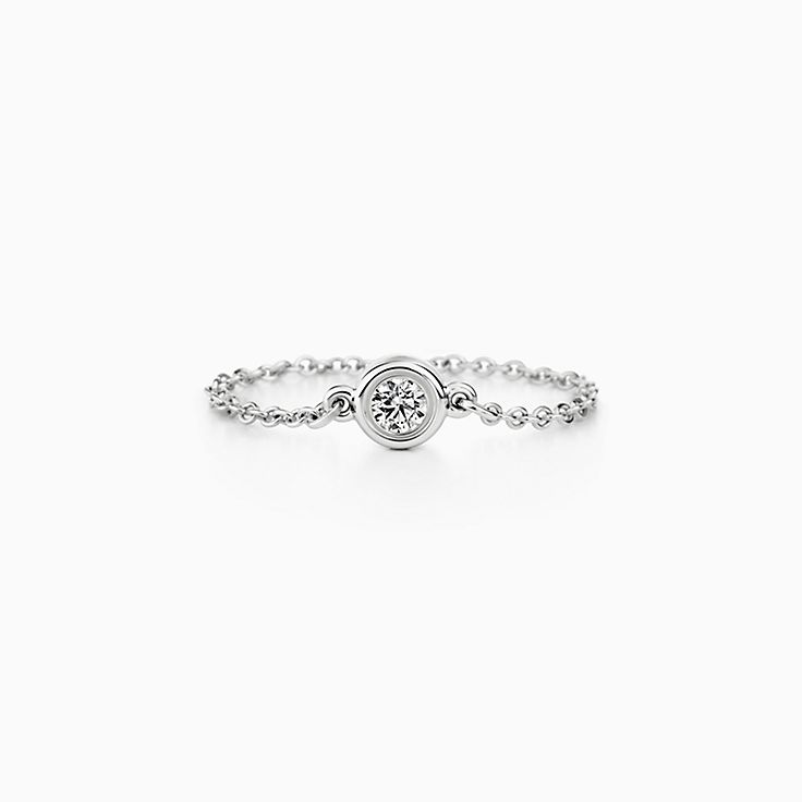 Tiffany & co store chain ring