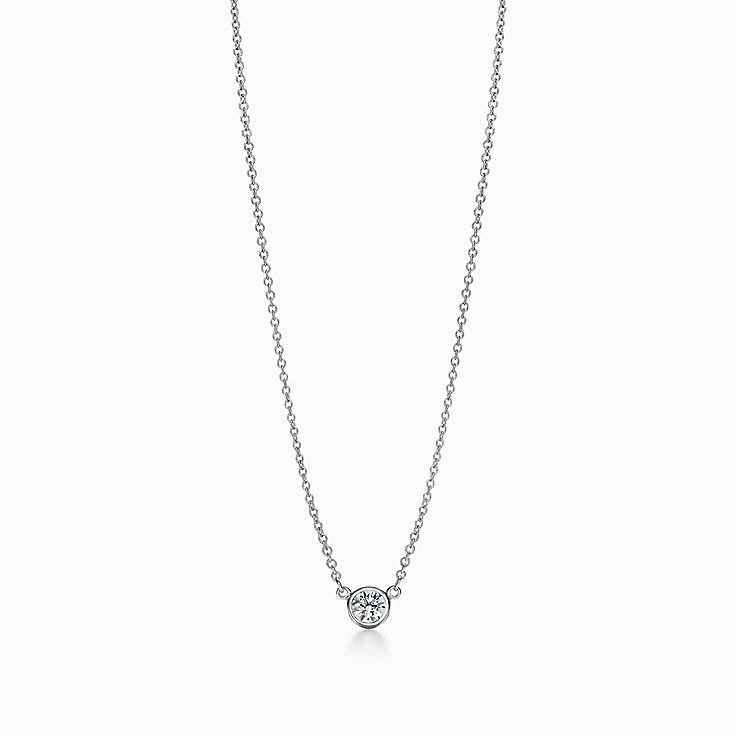Elsa Peretti®:Diamonds by the Yard® Single Diamond Pendant