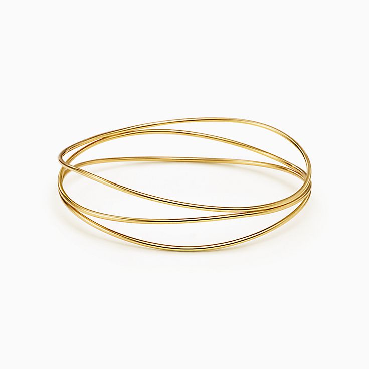 Elsa Peretti(MD):Bracelet jonc à trois&nbsp;rangs Vague