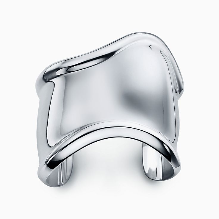 Elsa Peretti® medium Bone cuff in sterling silver, 61 mm wide
