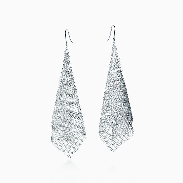Elsa Peretti®:Mesh Scarf Earrings