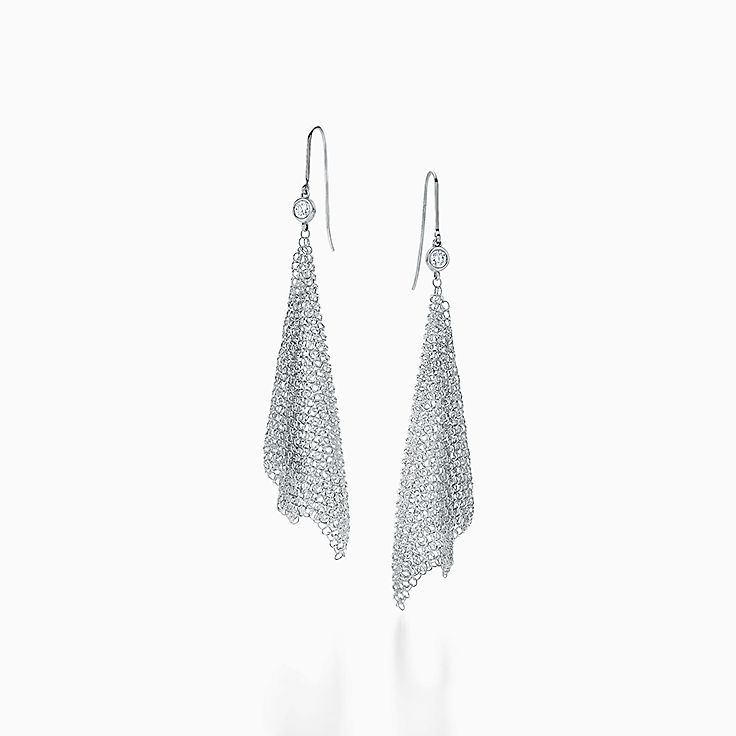 Elsa Peretti®:Mesh Scarf Earrings