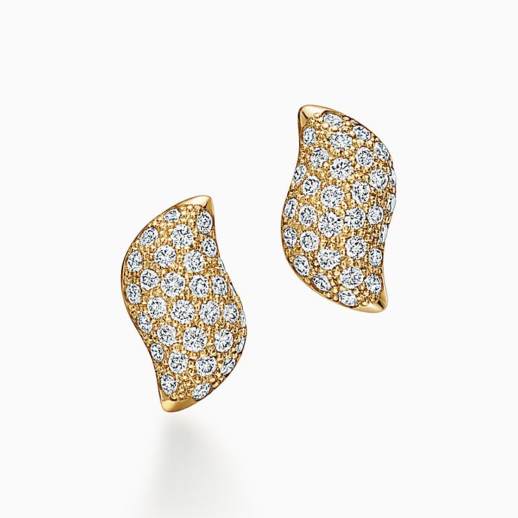 Elsa Peretti®:Mini Stud Feather Earrings