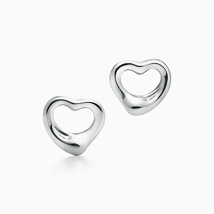 Elsa Peretti®:Open Heart 針式耳環