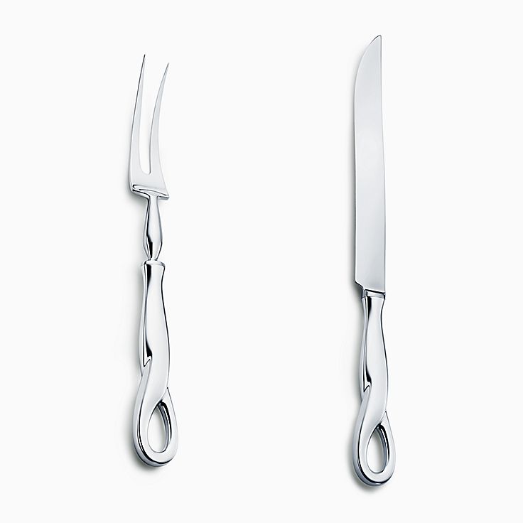 Elsa Peretti®:Padova Carving Knife and Fork Set