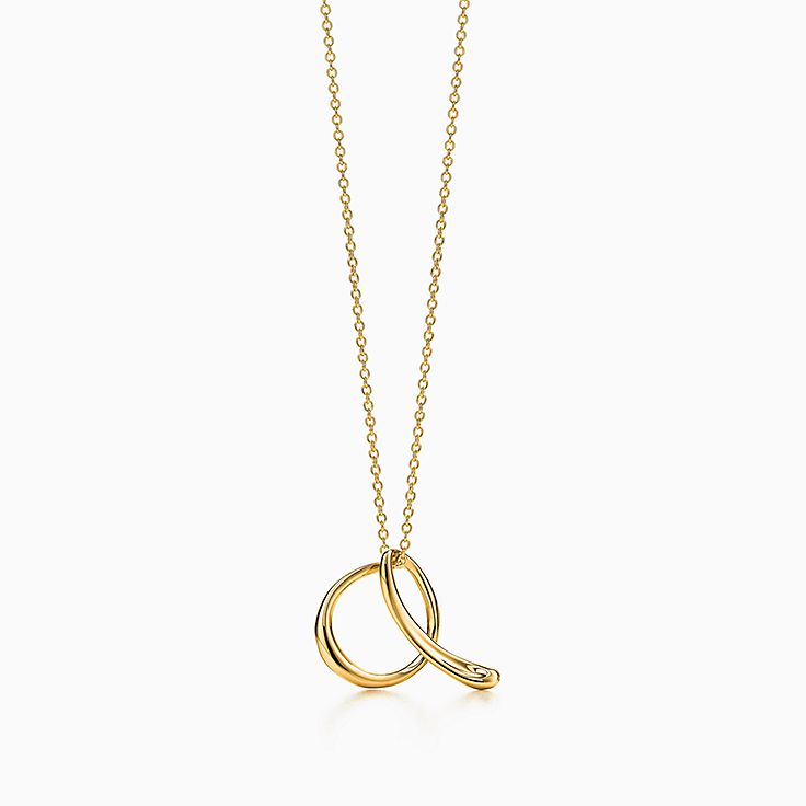 Elsa Peretti® Initial Jewelry | Tiffany & Co. US