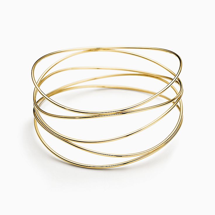 Elsa Peretti®:Wave Five-row Bangle