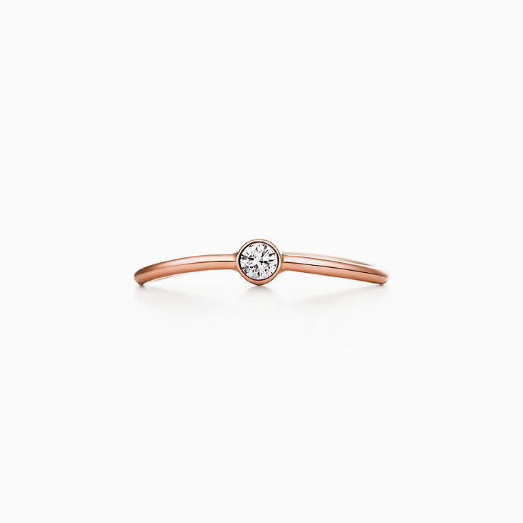 Elsa Peretti®:Wave Single-row Diamond Ring