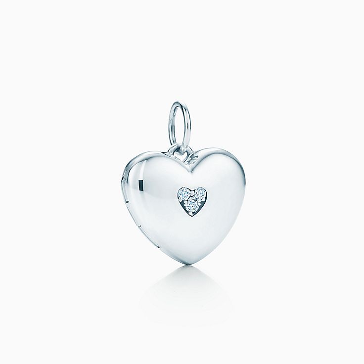 sterling silver locket tiffany