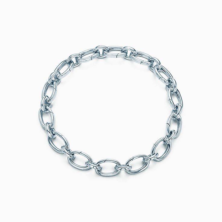 tiffany and co silver chain bracelet