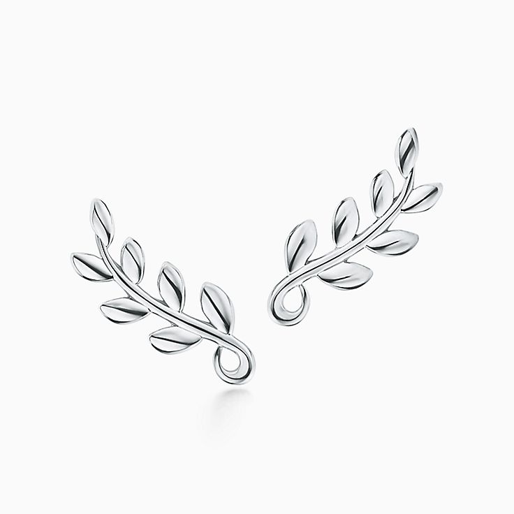 Paloma Picasso®: aretes que suben por la oreja Olive Leaf