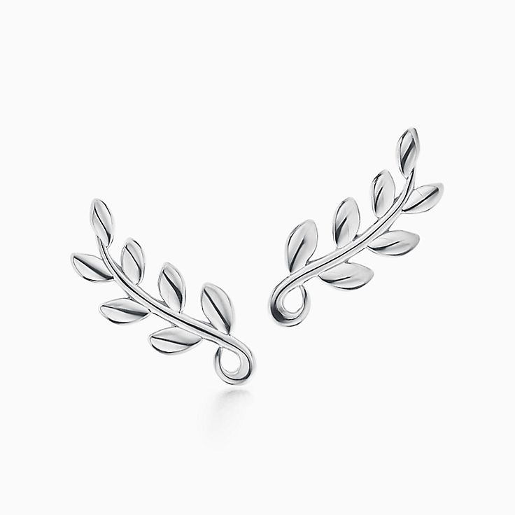 Paloma Picasso® : Boucles d’oreilles montantes Olive Leaf