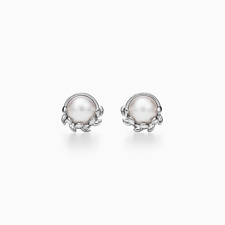 Paloma Picasso®:Aretes de broche Olive Leaf