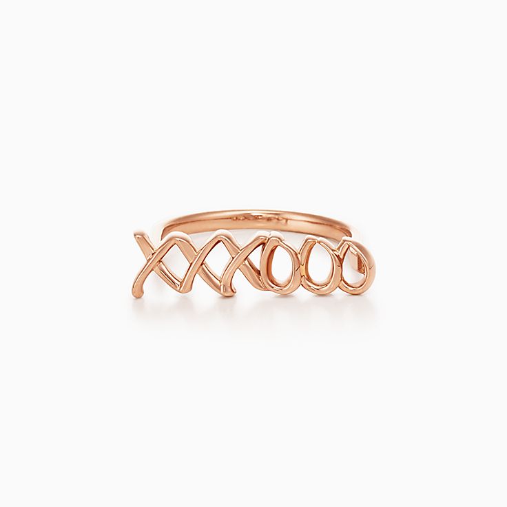 tiffany x wire ring