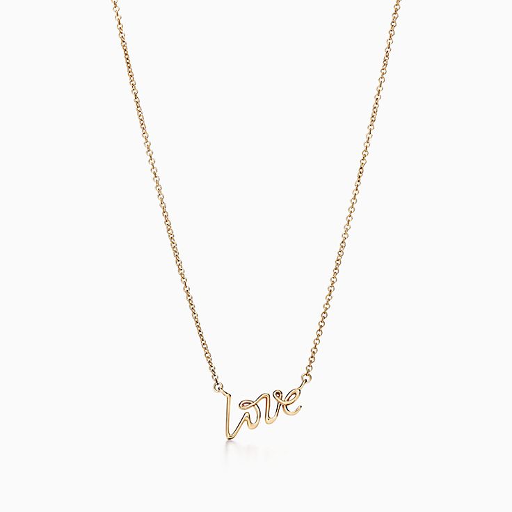 Simple tiffany deals necklace