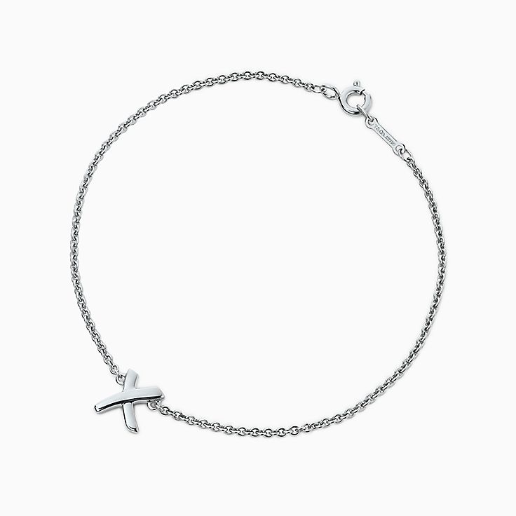 tiffany co charm bracelet silver