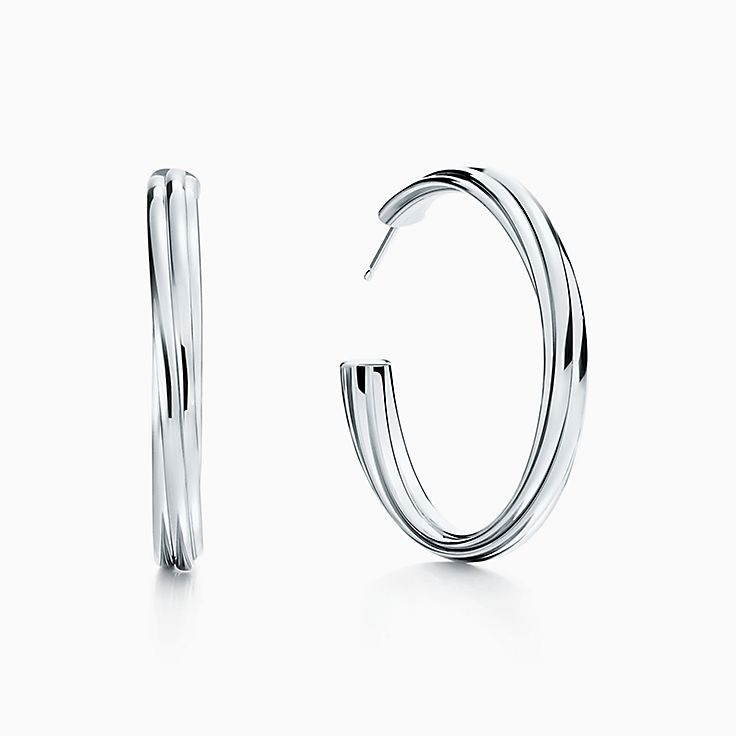 tiffany hoop earrings