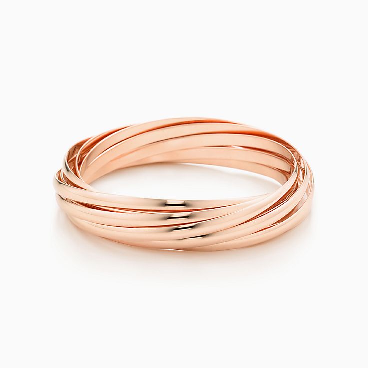 Paloma Picasso® Rose Gold Bangle Bracelets | Tiffany & Co.